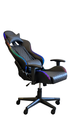 Ver imagem 3 de Cadeira Gamer LED RGB Ergonômica Reclinável Apoio Lombar