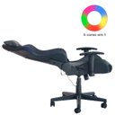 Ver imagem 5 de Cadeira Gamer com Iluminação LED Preta