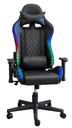 Ver imagem 1 de Cadeira Gamer LED RGB Ergonômica Reclinável Apoio Lombar