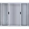 Vitro de Aluminio 4 Folhas sem Grade Linha Leve:1,00 X 1,50/branco - 3