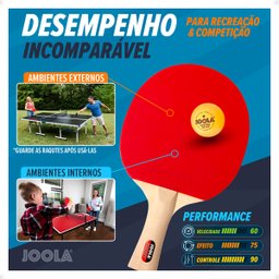 Conjunto de Raquetes de Tênis de Mesa Family Set - Maleta com 4 Raquetes e 10 Bolas - 3