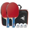 Conjunto com 2 Raquetes, 3 Bolas e Case para Tênis de Mesa Ping Pong JOOLA Duo Set - 2