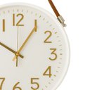 Ver imagem 2 de Relógio de Parede com Alça Decorativa Branco 30cm - Quanhe
