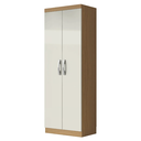 Ver imagem 1 de Armário Multiuso Organizador Lavanderia 2 Portas 3 Prateleiras 1,70m New Aramóveis