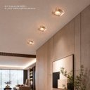 Ver imagem 3 de 5 Spot Cristal Glint Rose Espelhado Embutir MR16 Corredor LUP66