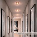 Ver imagem 5 de 5 Spot Cristal Glint Rose Espelhado Embutir MR16 Corredor LUP66