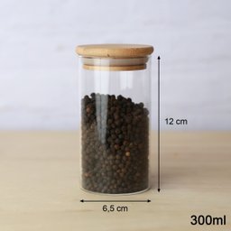 Kit de 3 Potes Herméticos de Vidro 200ml 300ml 400ml - 6