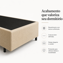 Ver imagem 5 de Box Universal Solteiro com Pés Base para Colchão Nature Box Palha