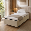 Ver imagem 2 de Box Universal Solteiro com Pés Base para Colchão Nature Box Palha