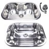 Kit Tanque + Cuba Embutir HQ-9122 Polido Inox Guimmis - 1
