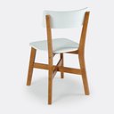 Ver imagem 5 de Cadeira de Madeira Paris Cor Castanho e Branco