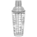 Ver imagem 1 de BIAGGI COQUETELEIRA 22x8x8cm 400ml VIDRO TRANSP