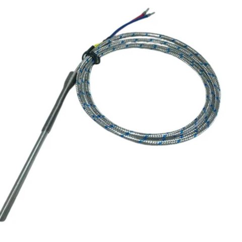 Termopar Tipo J Haste de 6x100mm 1,5 Metros