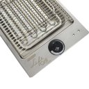 Ver imagem 2 de Churrasqueira Elétrica Cooktop Embutir 2000w Inox 110v 127v Cotherm 1941 Life Grill Classic