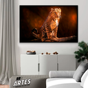 Ver imagem 3 de Quadro Leopardo -- BR ARTES Médio 84x54