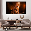 Ver imagem 2 de Quadro Leopardo -- BR ARTES Médio 84x54