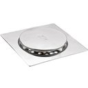 Ver imagem 3 de Ralo Inteligente Click Para Banheiro 10x10 Cm Inox Sem Odor