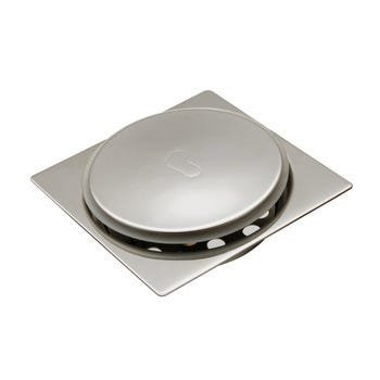 4 Ralos Inteligente Click Para Banheiro 10x10 Cm Inox TOP - 5