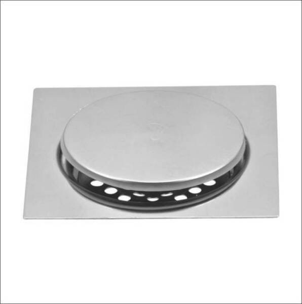 4 Ralos Inteligente Click Para Banheiro 10x10 Cm Inox TOP - 2