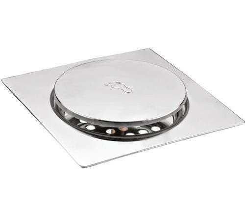 4 Ralos Inteligente Click Para Banheiro 10x10 Cm Inox TOP - 4