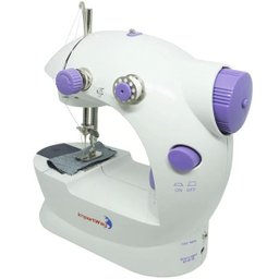 Mini Máquina de Costura Elétrica Portátil 2 Velocidades Pedal Luz Acessórios Bivolt IWMC-507 - 3