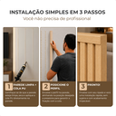 Ver mais imagens de Kit 4 Perfil 2 Metros Acabamento para Painel Ripado