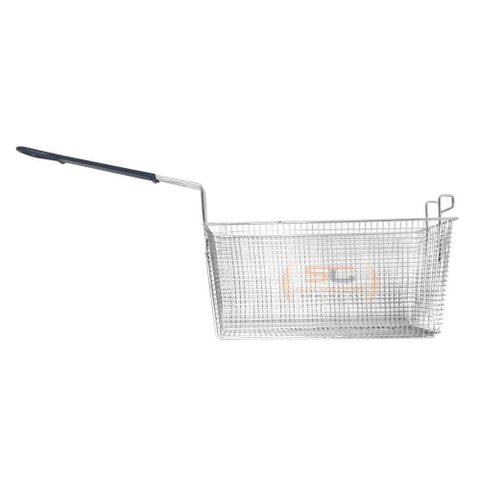Cesto Multiuso Retangular Galvanizado Cromado Grande Fritador Fao 2/3c Fog 2/3c - Metalcubas