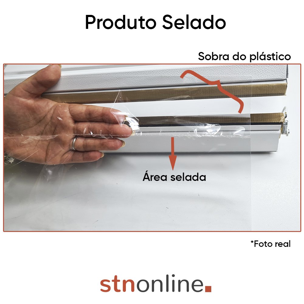 Seladora Manual de Embalagens Plasticas 30cm Bivolt STN Online - 6
