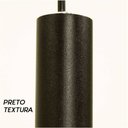 Ver imagem 3 de Kit 2x Pendente Tubo Cilindro Em Alumínio Preto 4x50cm + Led Mini Dicroica Mr11 3w Branco Quente St6