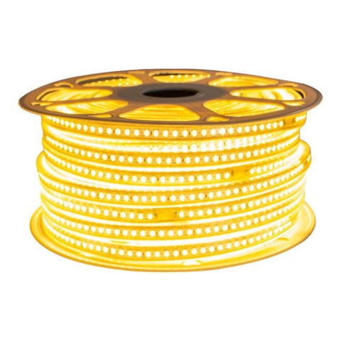 15 Metros Fita Led Smd Dimerizável 22500 Lumens 120 Led/metro Branco Quente 220v St5730