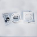 Ver imagem 3 de Kit Spot Recuado Orientável Embutir + LED Gu10 Mr16 6W 3000K Alumínio Gesso Madeira Modular