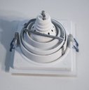 Ver imagem 2 de Kit Spot Recuado Orientável Embutir + LED Gu10 Mr16 6W 3000K Alumínio Gesso Madeira Modular