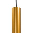Ver imagem 3 de Kit 2x Pendente Tubo Cilindro em Alumínio Cobre 4x50cm para Lâmpada Mini Dicroica St642