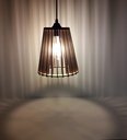 Ver imagem 4 de Luminária Teto tipo Pendente em MDF - Completa