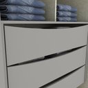 Ver imagem 5 de Guarda-roupa Andreas 06 Pts. C/ Espelho Cinza/nature - Henn
