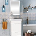 Ver imagem 2 de Gabinete para Banheiro com Cuba e Espelheira Club Kit (Não Acompanha Torneira) Bumi