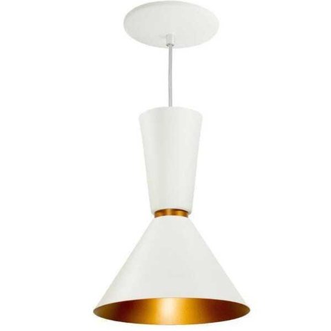 Pendente Lustre Rio Branco em Alumínio 31cm para Balcão e Mesa St836