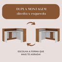 Ver mais imagens de Balcão Atendimento Y37 Freijó/Branco Artany
