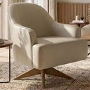 Ver imagem 2 de Poltrona Decorativa Naomi Base Giratoria Courino Tcs 725 Moll