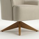 Ver imagem 7 de Poltrona Decorativa Naomi Base Giratoria Courino Tcs 725 Moll