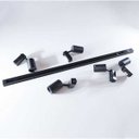 Ver imagem 2 de Trilho Eletrificado 1M + 5 Spots 7W 3000K Bivolt Preto