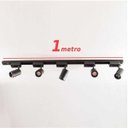 Ver imagem 4 de Trilho Eletrificado 1M + 5 Spots 7W 3000K Bivolt Preto
