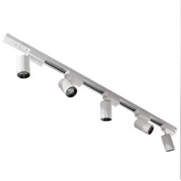 Trilho Eletrificado 1M + 5 Spots 7W 3000K Bivolt Branco - 2