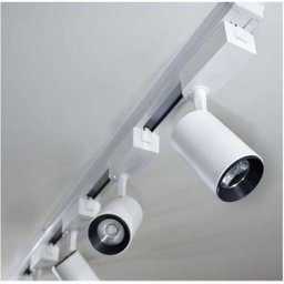 Trilho Eletrificado 1M + 5 Spots 7W 3000K Bivolt Branco - 1