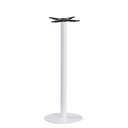 Ver imagem 2 de Mesa Pisa Beta Bistrô Fratini 107,50cm (a) Disco Redondo Branco Tampo Mdp Quadrado Branco 60cm( L)
