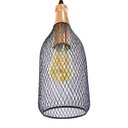 Ver imagem 4 de Pendente Copper Metal Garrafa Aramado Bella Iluminação Xn004 St1295