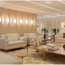 Ver imagem 4 de 1x Arandela Led Efeito Decorativa Parede Teto 5w 15cm Preta 110v St154