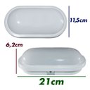 Ver imagem 2 de arandela tartaruga luminária externa Led 15w 3000k 2 anos garantia bivolt ST567