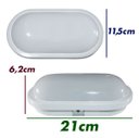 Ver imagem 2 de arandela tartaruga luminária externa Led 15w 3000k 2 anos garantia bivolt ST567