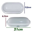 Ver imagem 2 de Kit 3 Arandela Tartaruga Luminária Externa Led 15w 3000k 2 Anos Garantia Bivolt